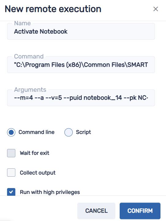 Using SMART Remote Management to install and activate SMART Notebook ...