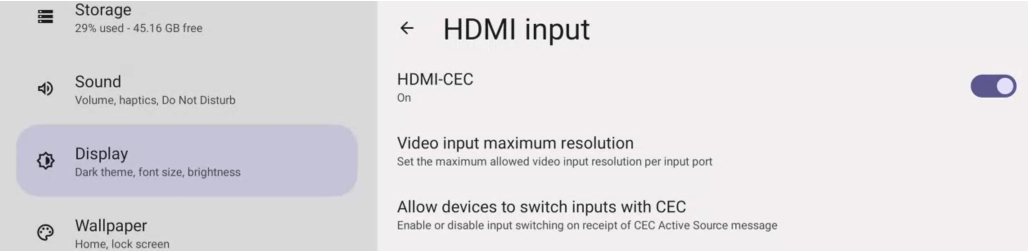 PC display arrangement may change if iQ 4 input settings have been changed
