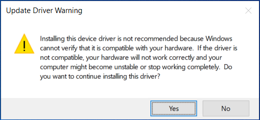 Device drivers for CDC NCM device